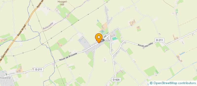 localisation de l'entreprise SCI DU MOULIN  RUBROUCK