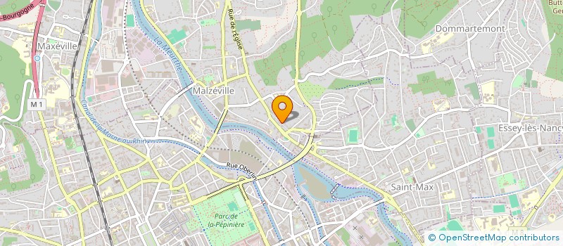 localisation de l'entreprise SCI DU MOULIN  MALZEVILLE