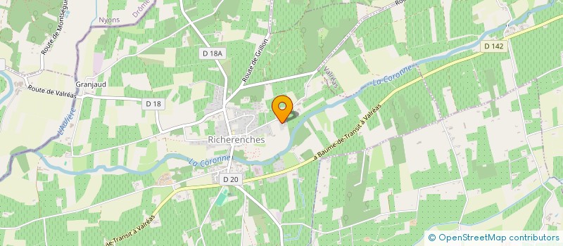 localisation de l'entreprise SCI DU MOULIN  RICHERENCHES