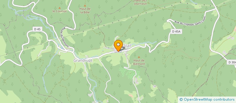 localisation de l'entreprise SCI DU MOULIN  SAINT-STAIL