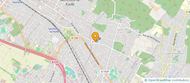 localisation de l'entreprise SCI DU MOULIN à SAINT-PRIX