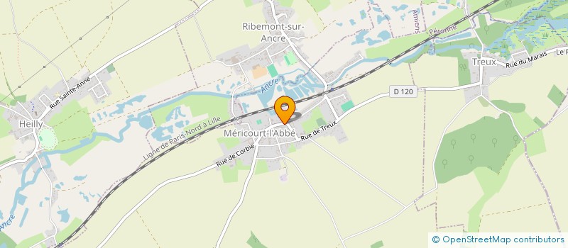 localisation de l'entreprise SCI DU MOULIN  CAYEUX-EN-SANTERRE