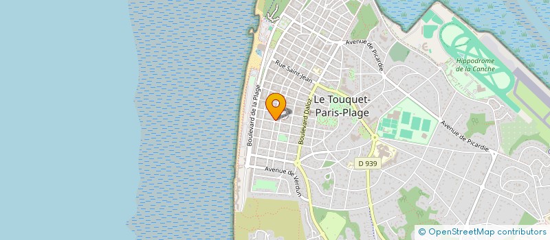 localisation de l'entreprise SCI DU MOULIN A HUILE à LE TOUQUET-PARIS-PLAGE