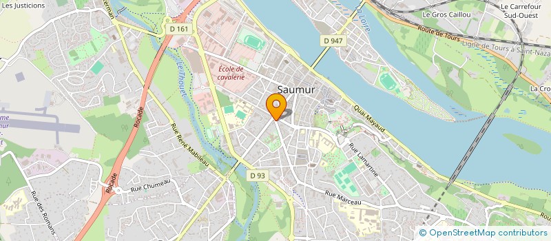 localisation de l'entreprise SCI DU MOULIN A THAN  SAUMUR