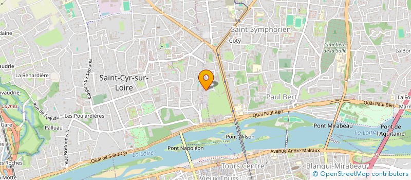 localisation de l'entreprise SCI DU MOULIN A VENT  TOURS