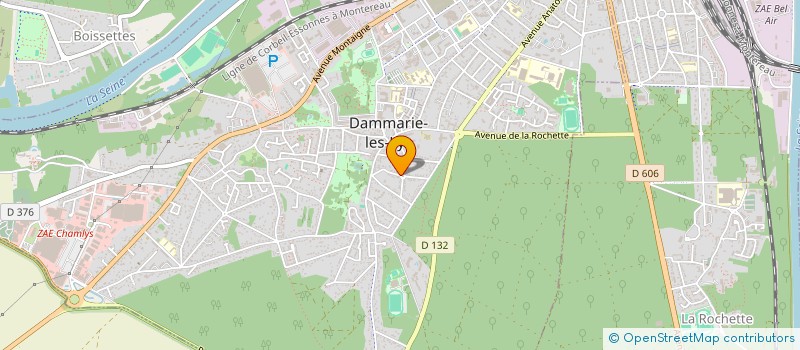 localisation de l'entreprise SCI DU MOULIN A VENT à DAMMARIE-LES-LYS