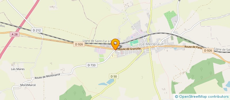 localisation de l'entreprise SCI DU MOULIN A VENT à LE MERLERAULT