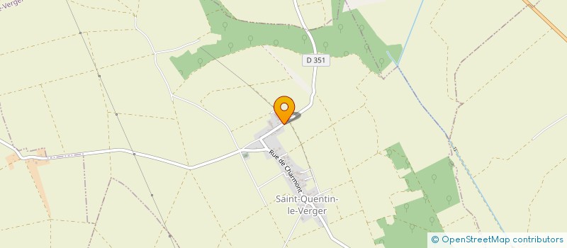 localisation de l'entreprise SCI DU MOULIN A VENT  SAINT-QUENTIN-LE-VERGER