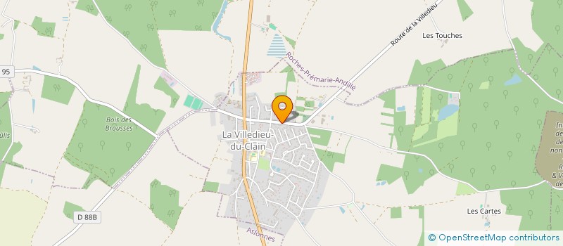 localisation de l'entreprise SCI DU MOULIN A VENT  NOUAILLE-MAUPERTUIS