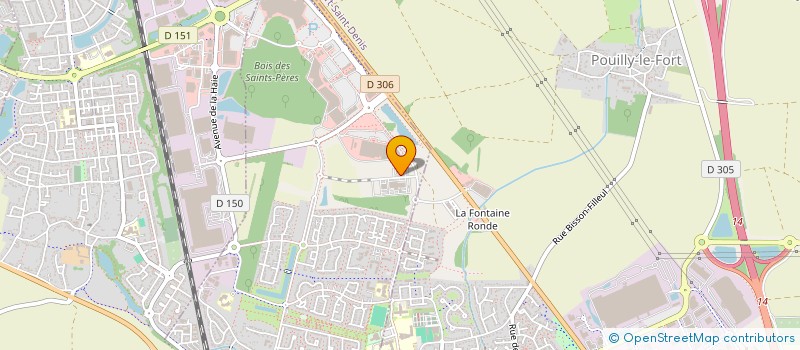 localisation de l'entreprise SCI DU MOULIN A VENT  CESSON