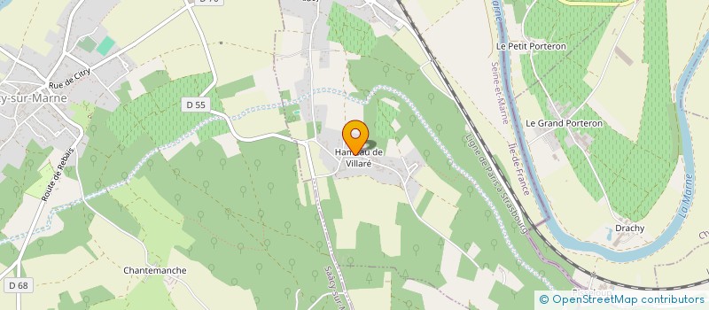 localisation de l'entreprise SCI DU MOULIN A VENT  HONDEVILLIERS