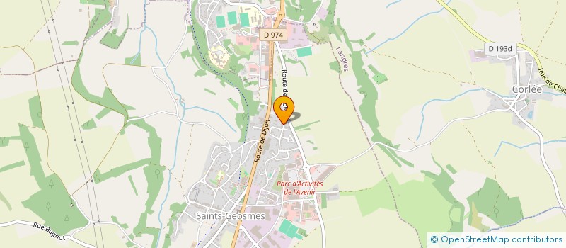 localisation de l'entreprise SCI DU MOULIN A VENT à CHAMPIGNY-LES-LANGRES