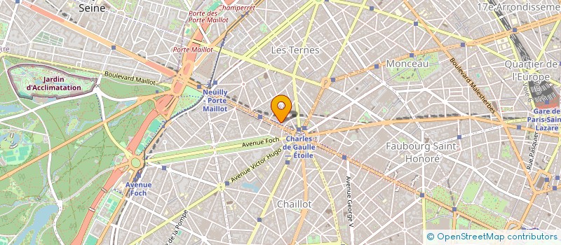 localisation de l'entreprise SCI DU MOULIN BAILLY à PARIS