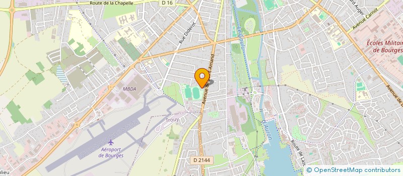 localisation de l'entreprise SCI DU MOULIN BATARD  BOURGES