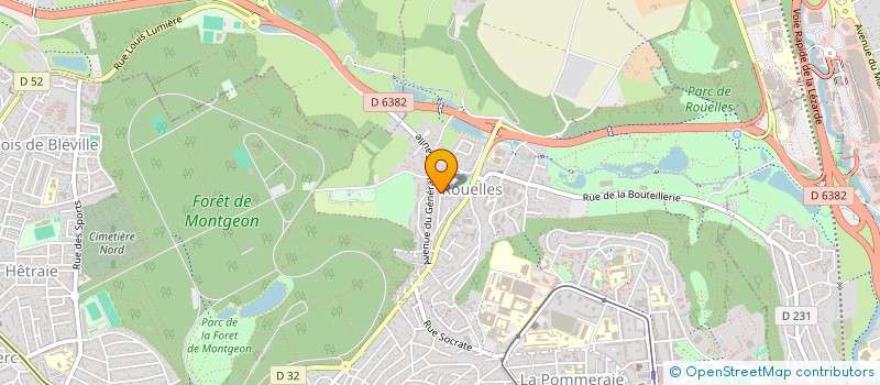 localisation de l'entreprise SCI DU MOULIN CALOIS  MONTIVILLIERS