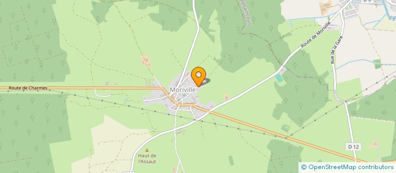 localisation de l'entreprise SCI DU MOULIN CARPINIEN  MORIVILLE