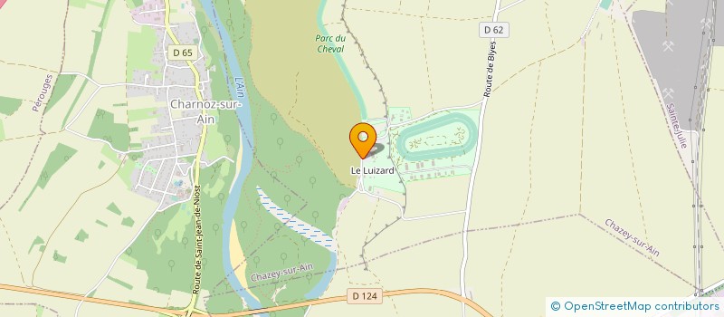 localisation de l'entreprise SCI DU MOULIN CONVERT  CHAZEY-SUR-AIN