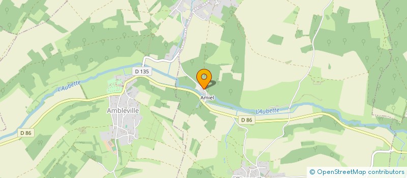 localisation de l'entreprise SCI DU MOULIN D'AMIEL  OMERVILLE