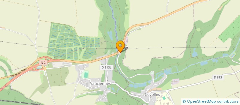 localisation de l'entreprise SCI DU MOULIN D AUTHEUIL à COYOLLES