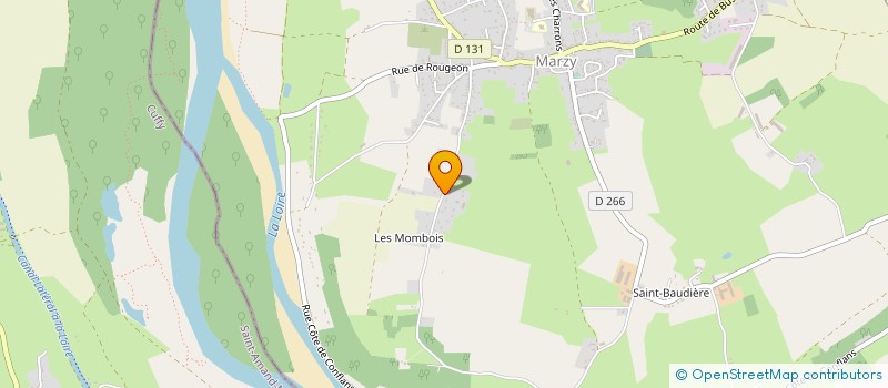localisation de l'entreprise SCI DU MOULIN D'ECORCE  MARZY
