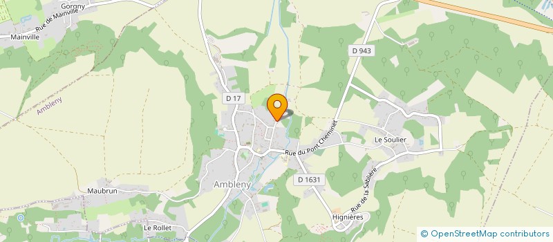 localisation de l'entreprise SCI DU MOULIN D EPAGNY  EPAGNY