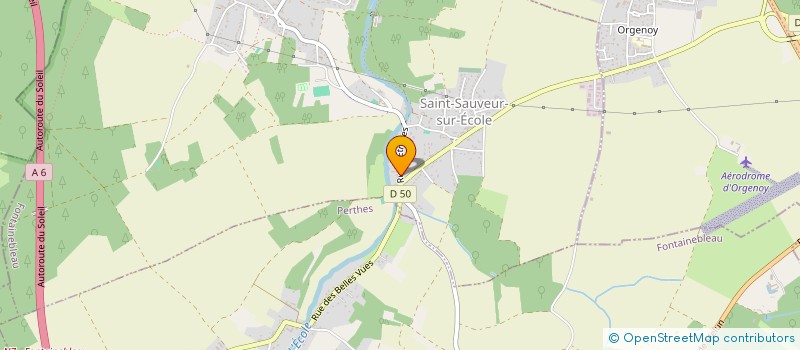 localisation de l'entreprise SCI DU MOULIN D'ETRELLES  SAINT-SAUVEUR-SUR-ECOLE