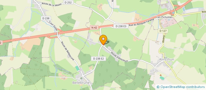 localisation de l'entreprise SCI DU MOULIN DE BELLLE HOULLEFORT  BELLE-ET-HOULLEFORT