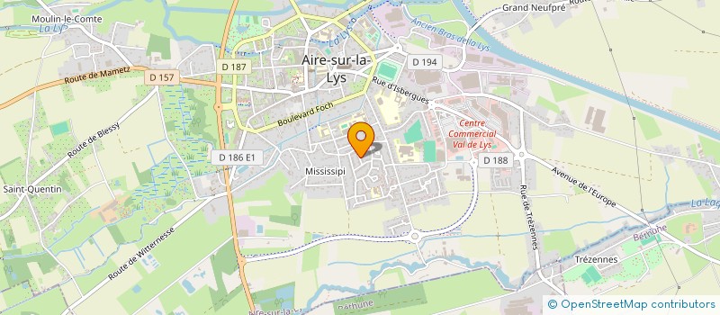 localisation de l'entreprise SCI DU MOULIN DE BOIS  NORRENT-FONTES