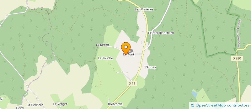 localisation de l'entreprise SCI DU MOULIN DE BOISCORDE à REMALARD-EN-PERCHE
