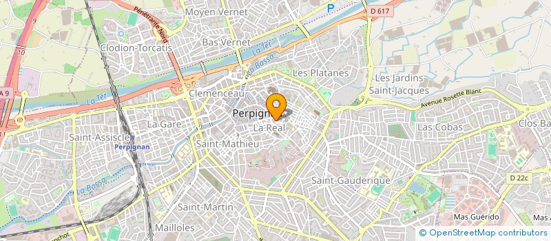 localisation de l'entreprise SCI DU MOULIN DE BORD à PERPIGNAN