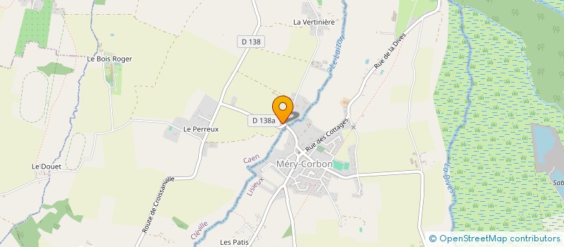 localisation de l'entreprise SCI DU MOULIN DE BRAS  VIMONT