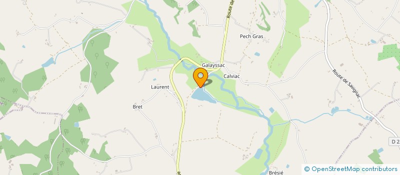 localisation de l'entreprise SCI DU MOULIN DE CALVIAC  MONFLANQUIN