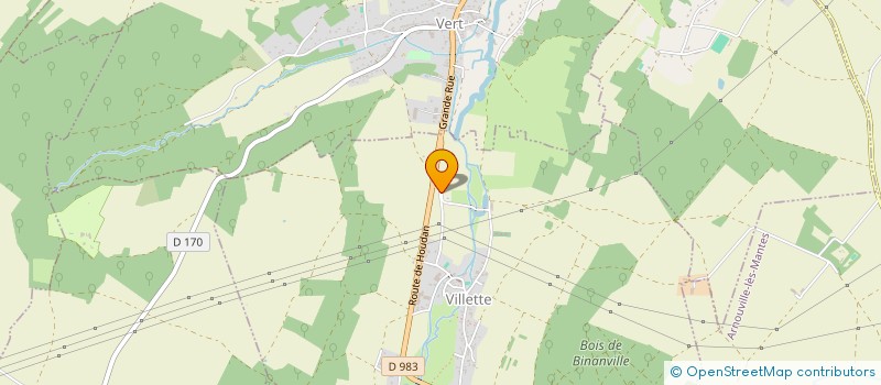 localisation de l'entreprise SCI DU MOULIN DE CHAVANNES  VILLETTE