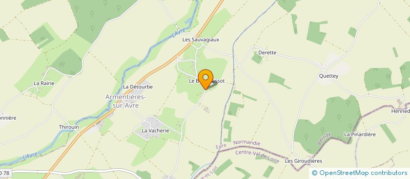 localisation de l'entreprise SCI DU MOULIN DE CHENNEBRUN  CHENNEBRUN