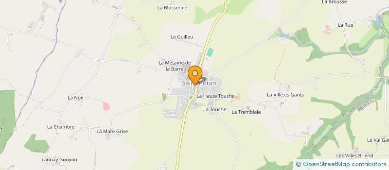 localisation de l'entreprise SCI DU MOULIN DE DIEUDY  SAINT-POTAN