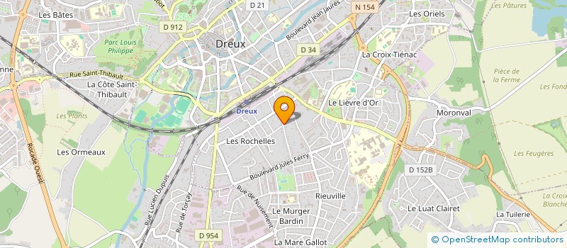 localisation de l'entreprise SCI DU MOULIN DE DREUX à DREUX