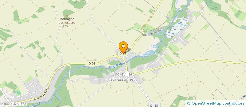 localisation de l'entreprise SCI DU MOULIN DE FRANCORVILLE à BRIARRES-SUR-ESSONNE