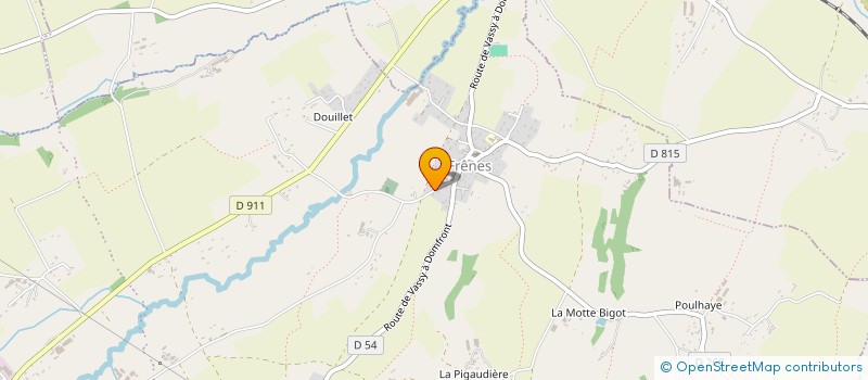 localisation de l'entreprise SCI DU MOULIN DE FRENES à TINCHEBRAY-BOCAGE