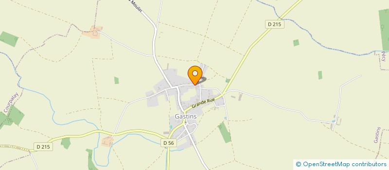localisation de l'entreprise SCI DU MOULIN DE GASTINS  GASTINS