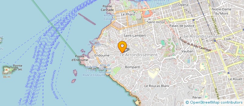 localisation de l'entreprise SCI DU MOULIN DE GRAVOTTE à MARSEILLE