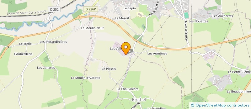 localisation de l'entreprise SCI DU MOULIN DE L'AUBETTE à AUBE