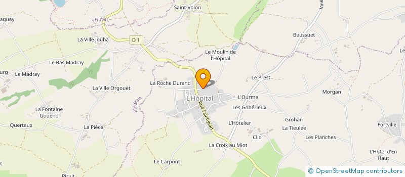 localisation de l'entreprise SCI DU MOULIN DE L'HOPITAL à QUESSOY