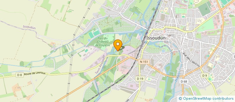 localisation de l'entreprise SCI DU MOULIN DE LA BONDE à ISSOUDUN