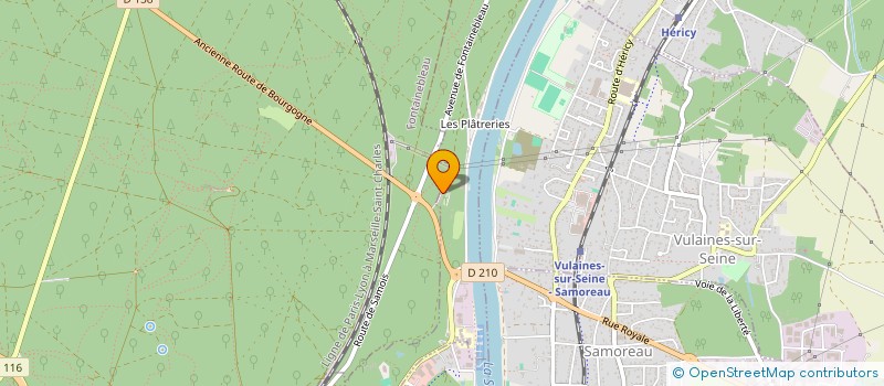 localisation de l'entreprise SCI DU MOULIN DE LA MADELEINE  SAMOIS-SUR-SEINE