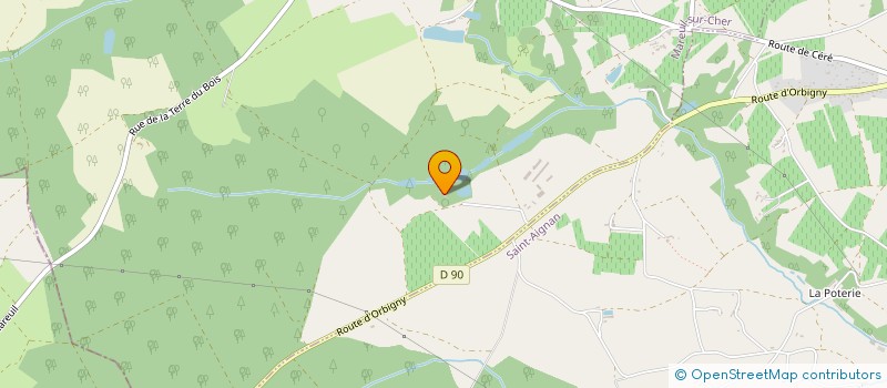 localisation de l'entreprise SCI DU MOULIN DE LA MOTTE BEAUDOUIN  MAREUIL-SUR-CHER