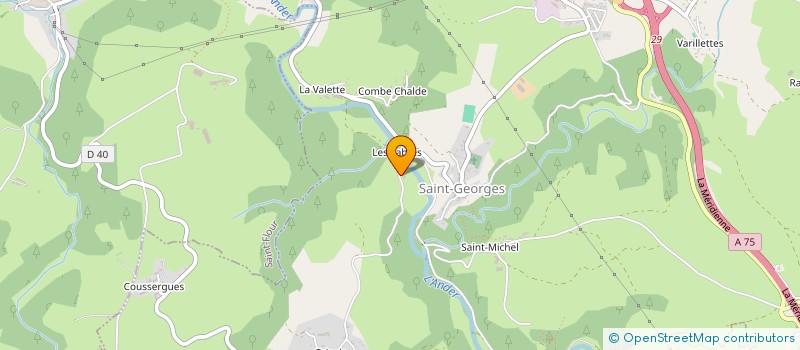 localisation de l'entreprise SCI DU MOULIN DE LA NAUTE à SAINT-GEORGES