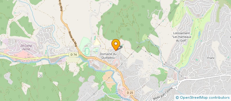 localisation de l'entreprise SCI DU MOULIN DE LA RESSENCE  LE PLAN-DE-LA-TOUR