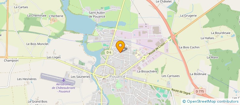 localisation de l'entreprise SCI DU MOULIN DE LA VERZEE à OMBREE D'ANJOU