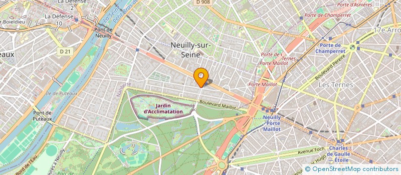 localisation de l'entreprise SCI DU MOULIN DE MAREIL à NEUILLY-SUR-SEINE