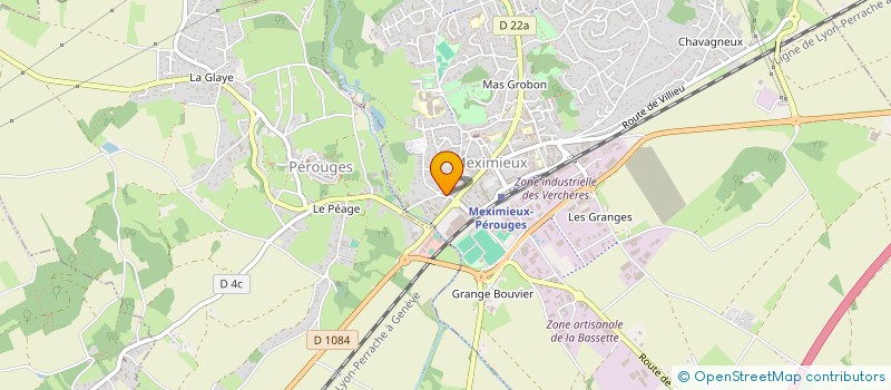 localisation de l'entreprise SCI DU MOULIN DE PIERRE à MEXIMIEUX